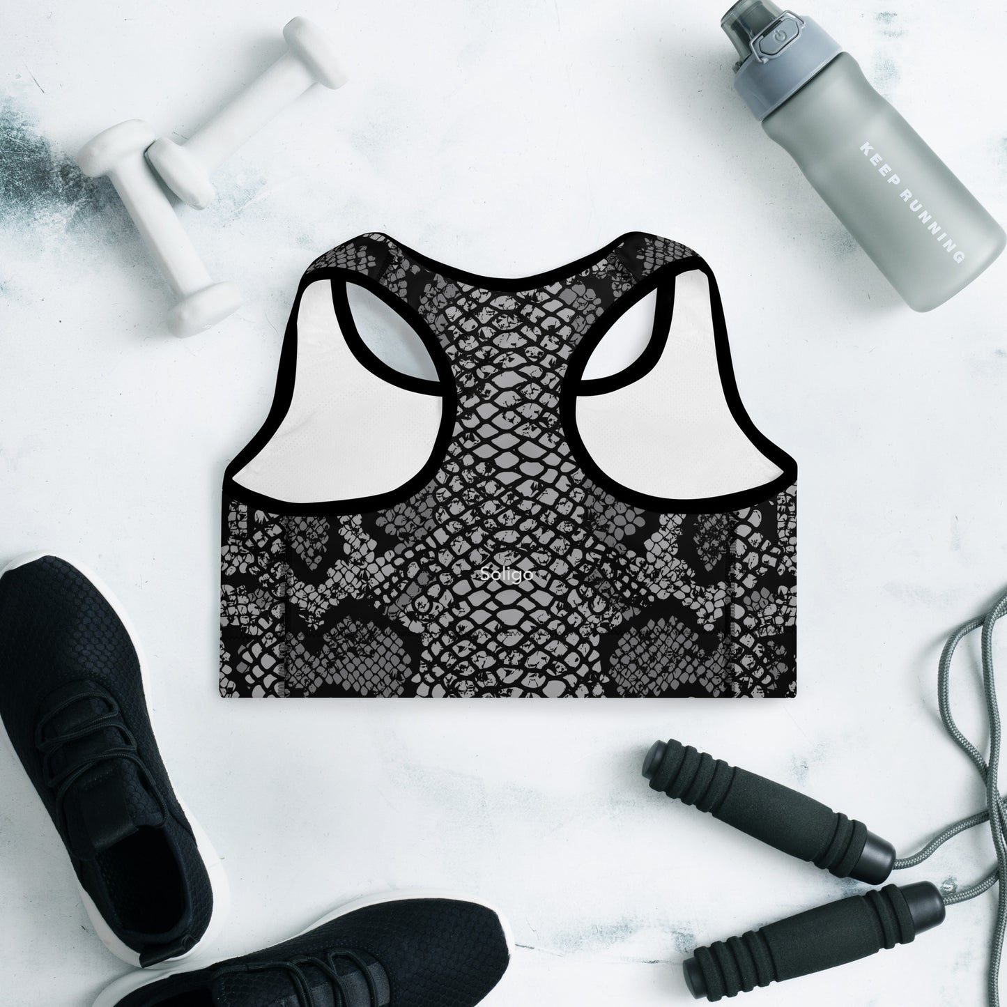Scales - Women's Padded Sports Bra