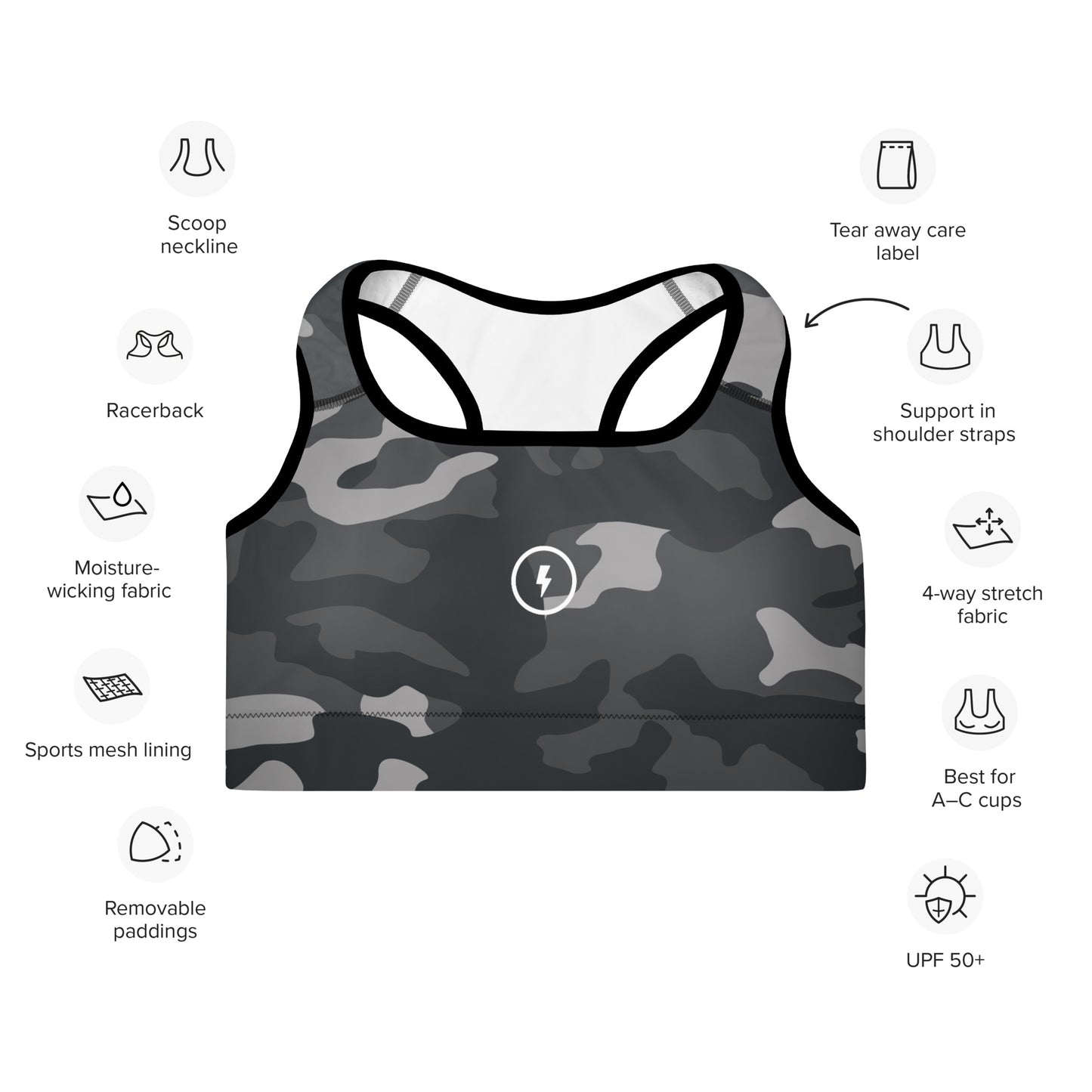 Strategy - Women's Padded Sports Bra