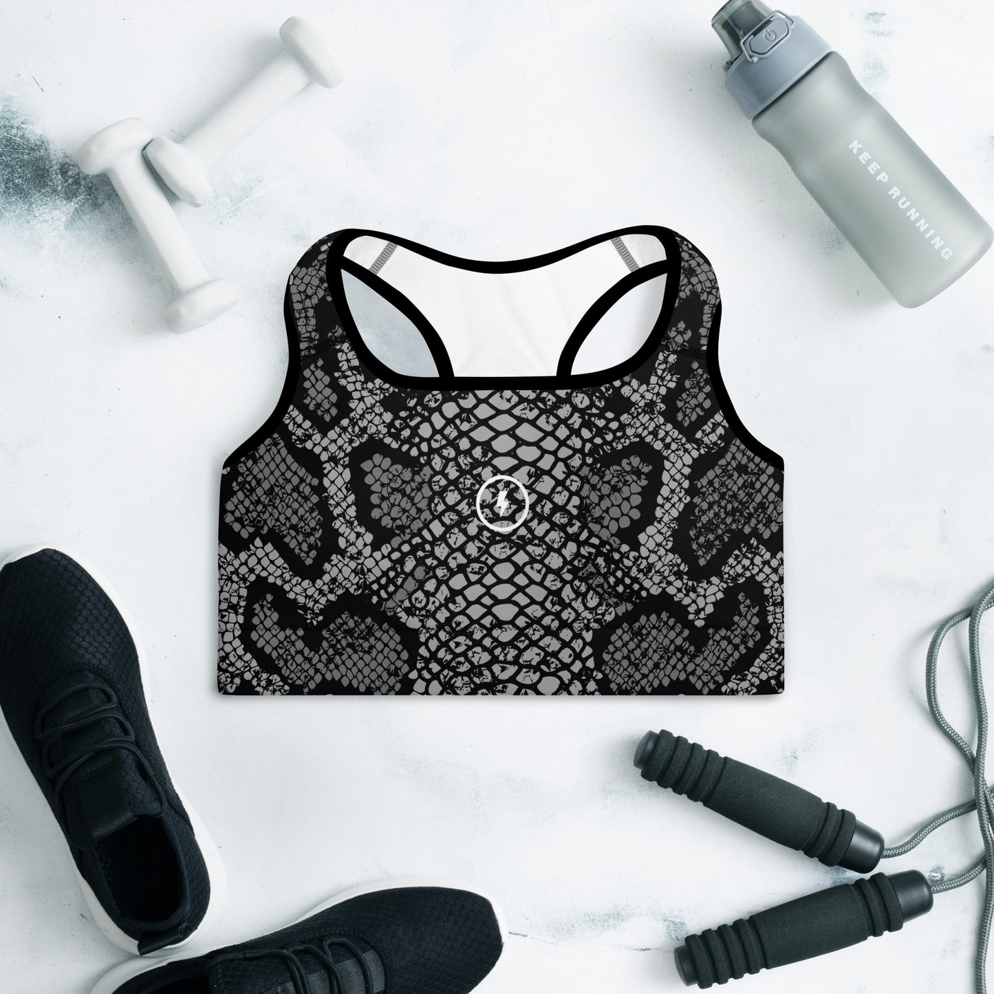 Scales - Women's Padded Sports Bra
