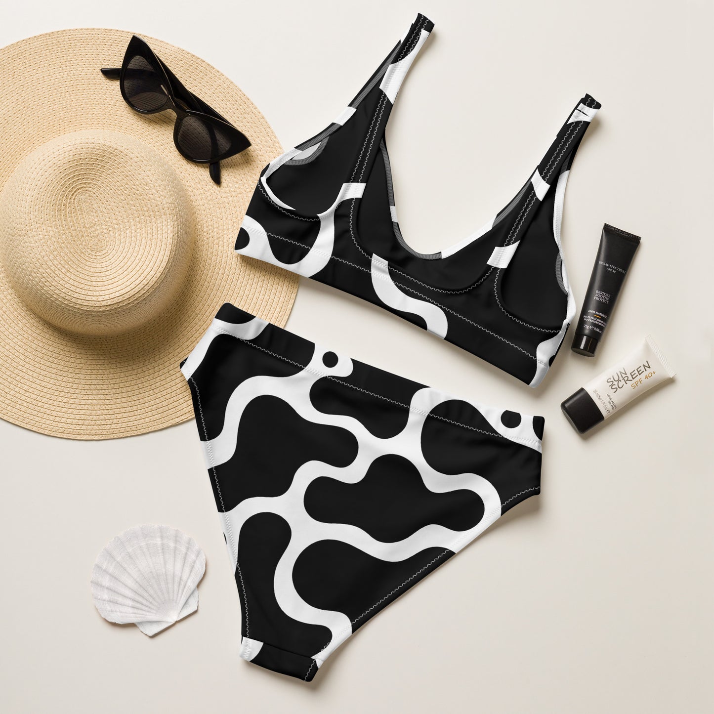 Moo - High-waisted Bikini