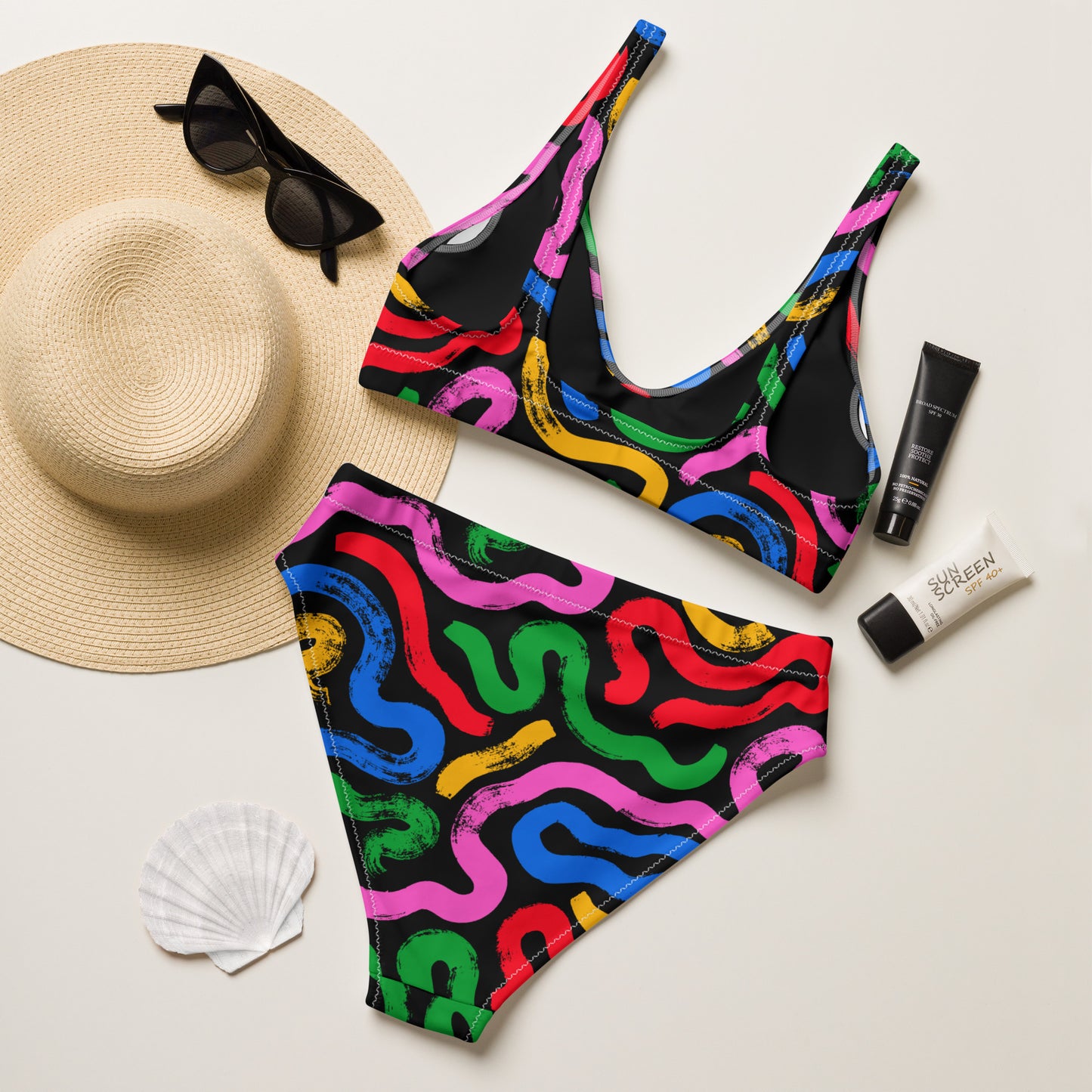 Pre-Skool - High-waisted Bikini