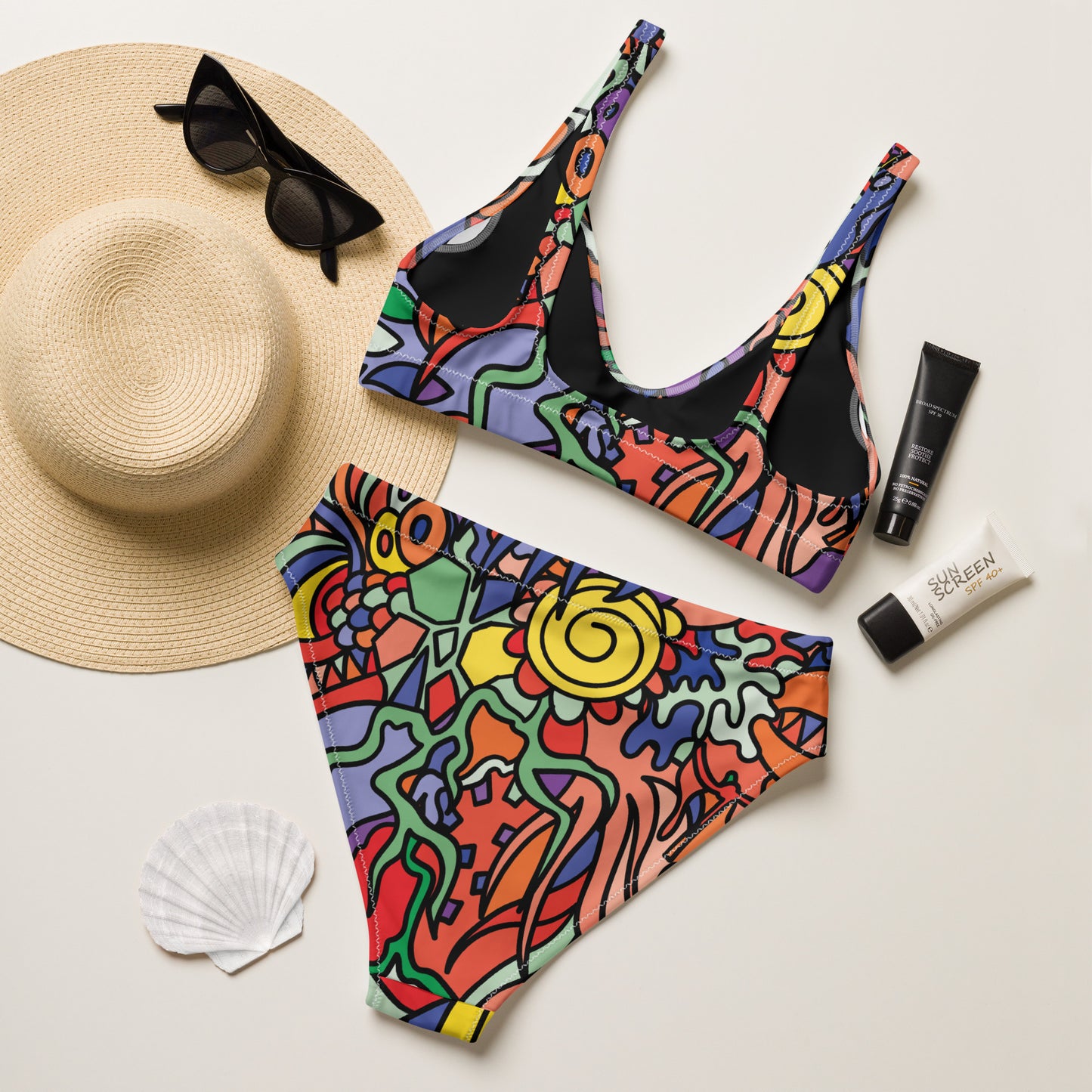 Spooks - High-waisted Bikini