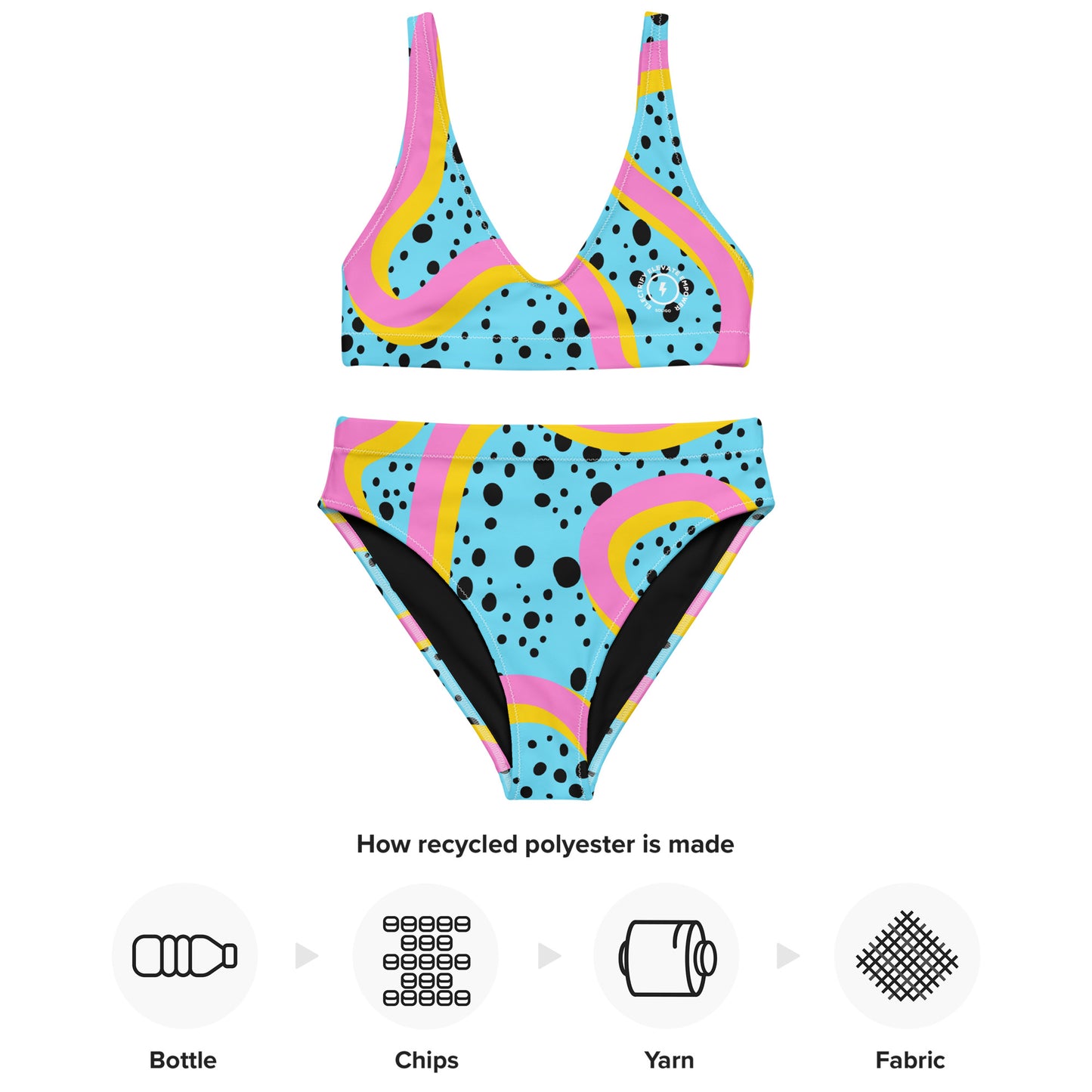 Retro - High-waisted Bikini