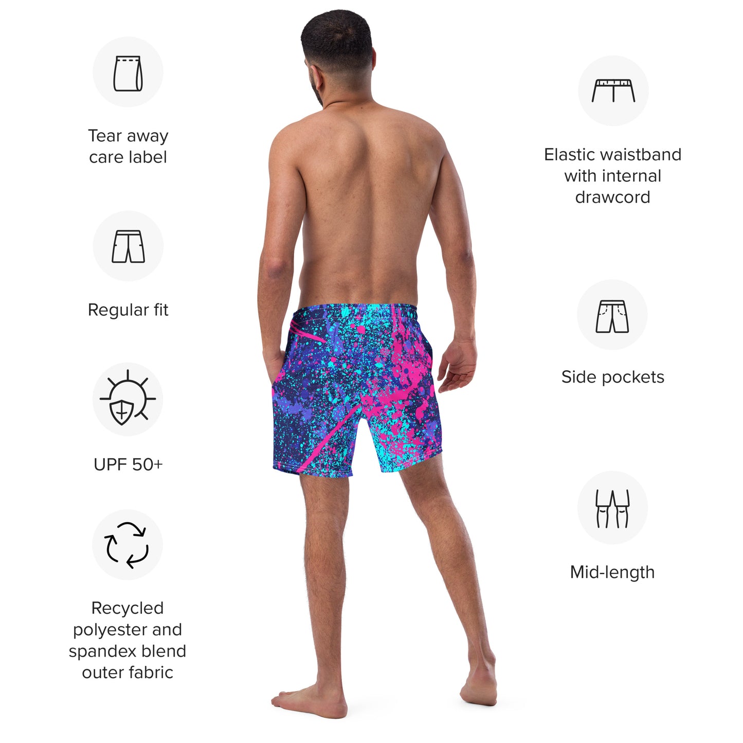 Splat - Men's Swim Trunks