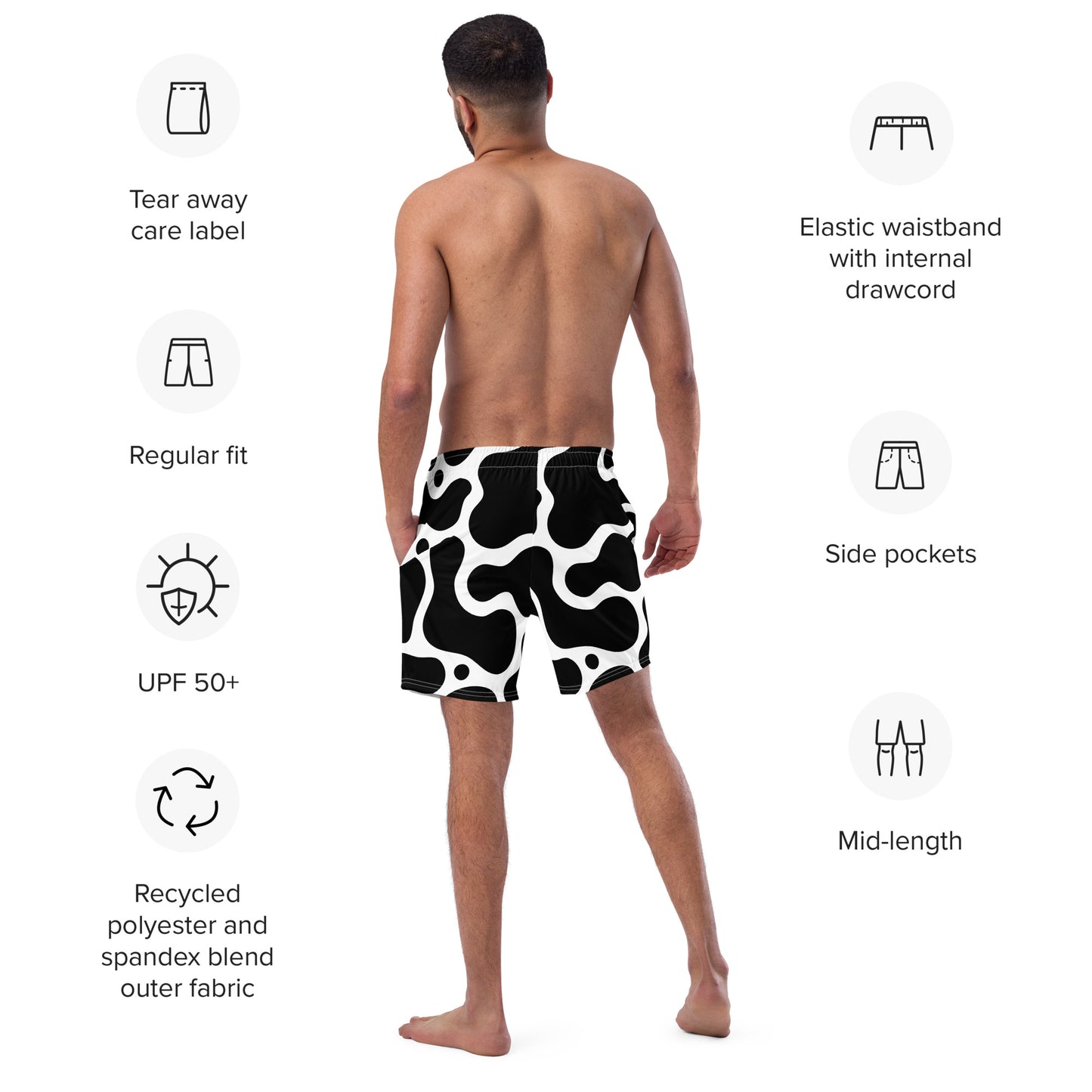 Moo - Men's Swim Trunks