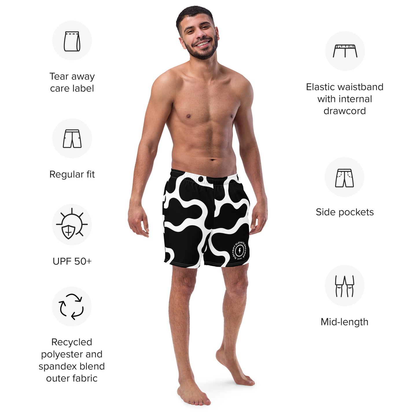 Moo - Men's Swim Trunks