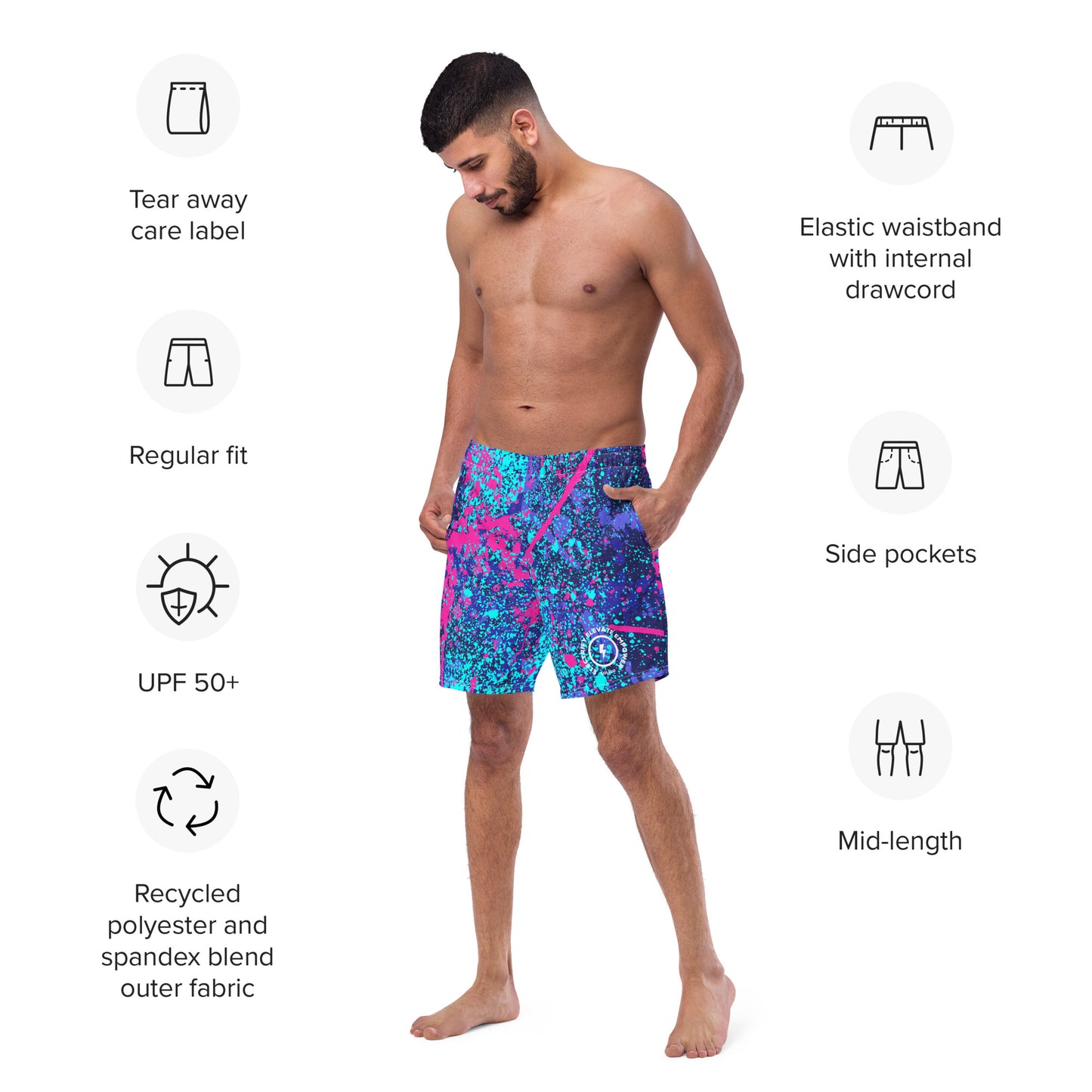 Splat - Men's Swim Trunks