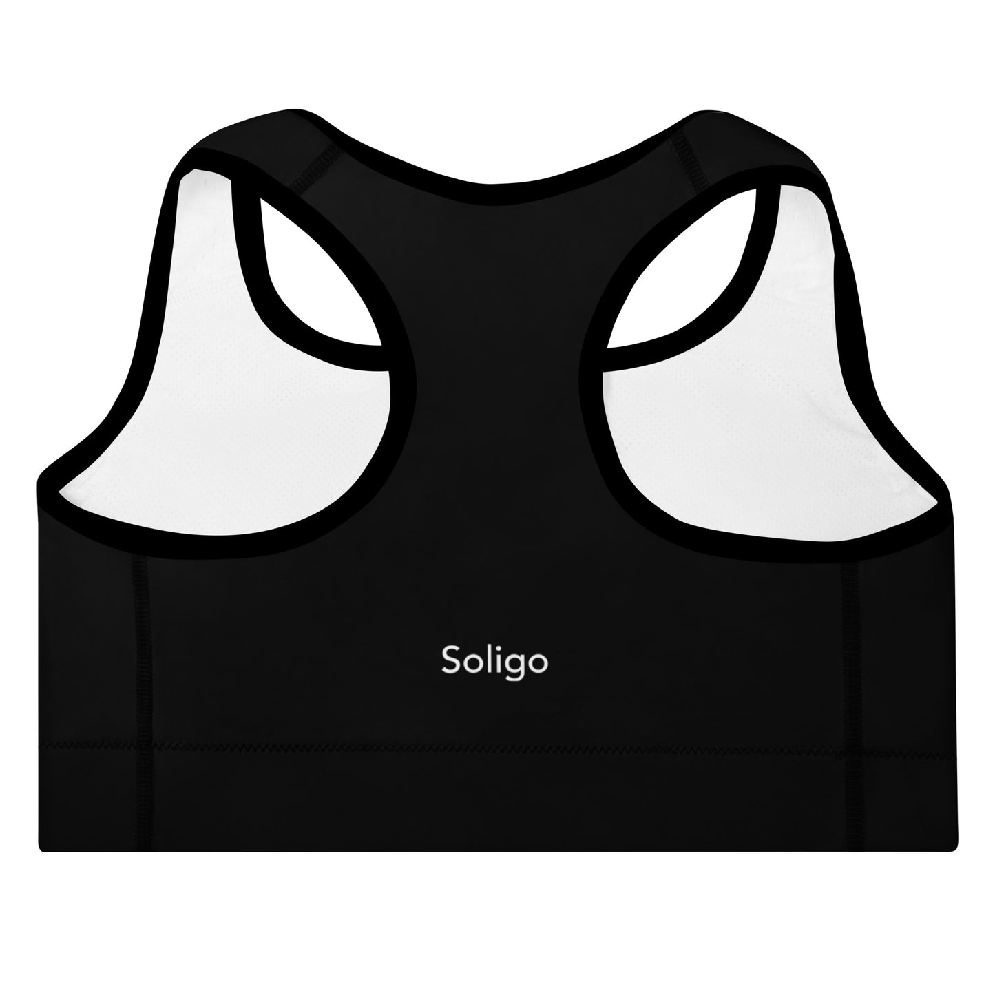 Icon Dark - Women's Padded Sports Bra