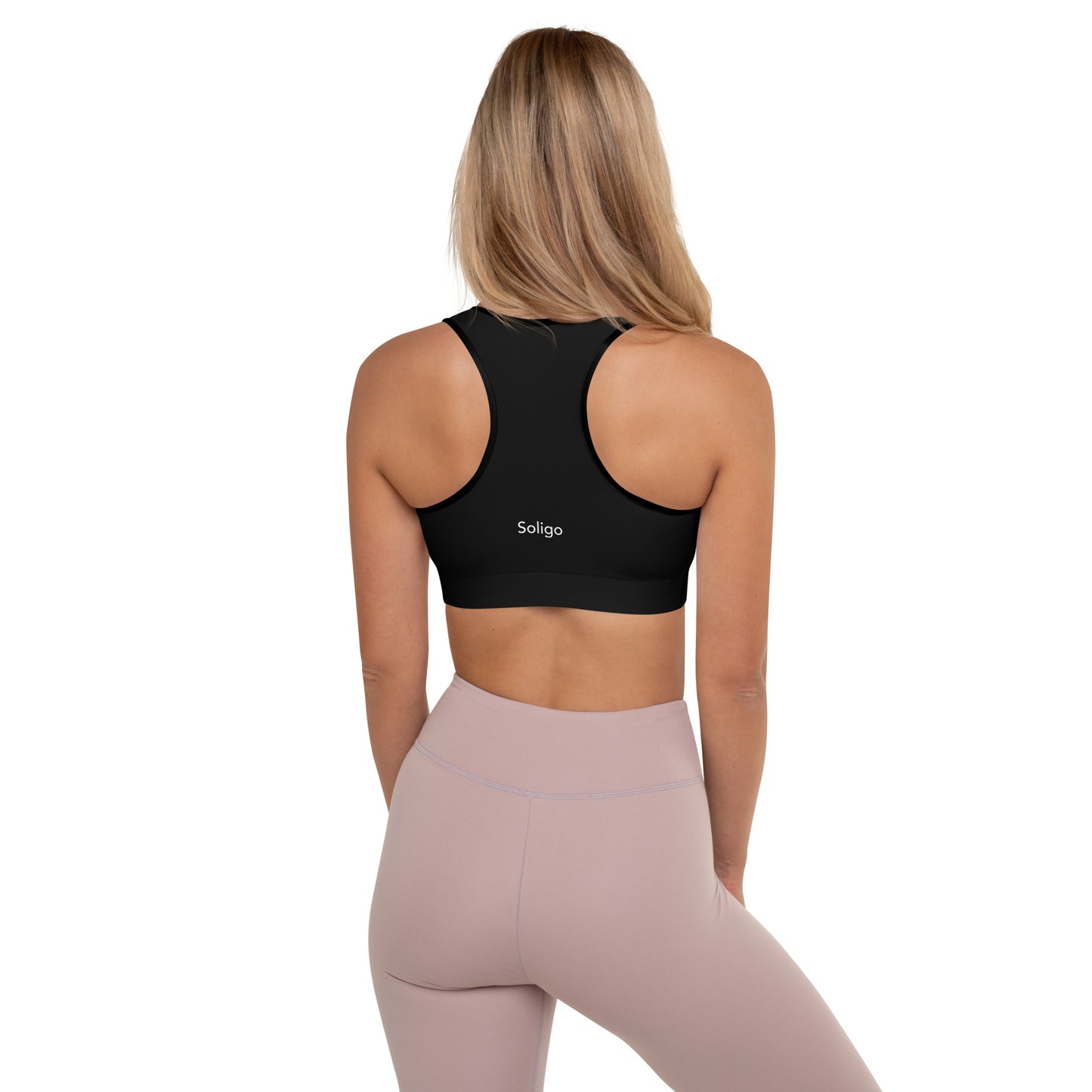 Icon Dark - Women's Padded Sports Bra