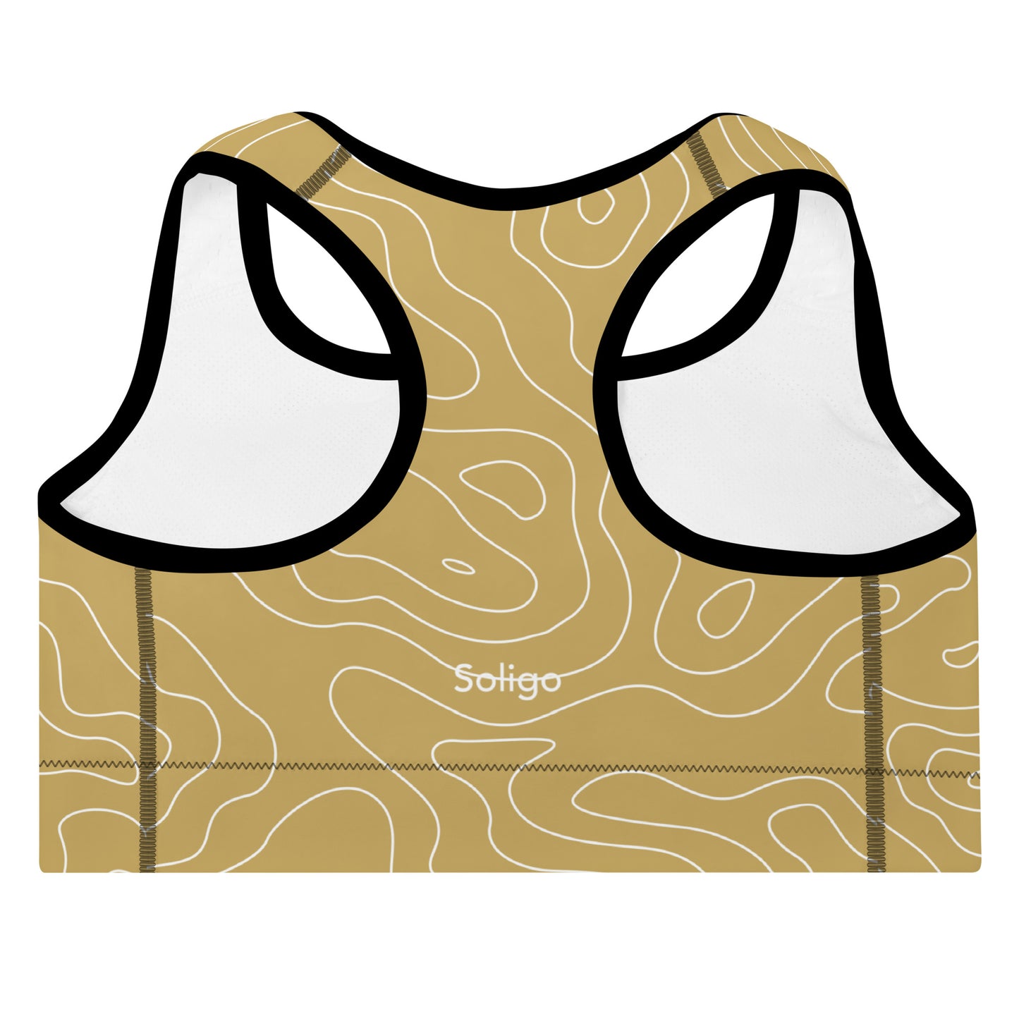 Gold Dust - Women's Padded Sports Bra