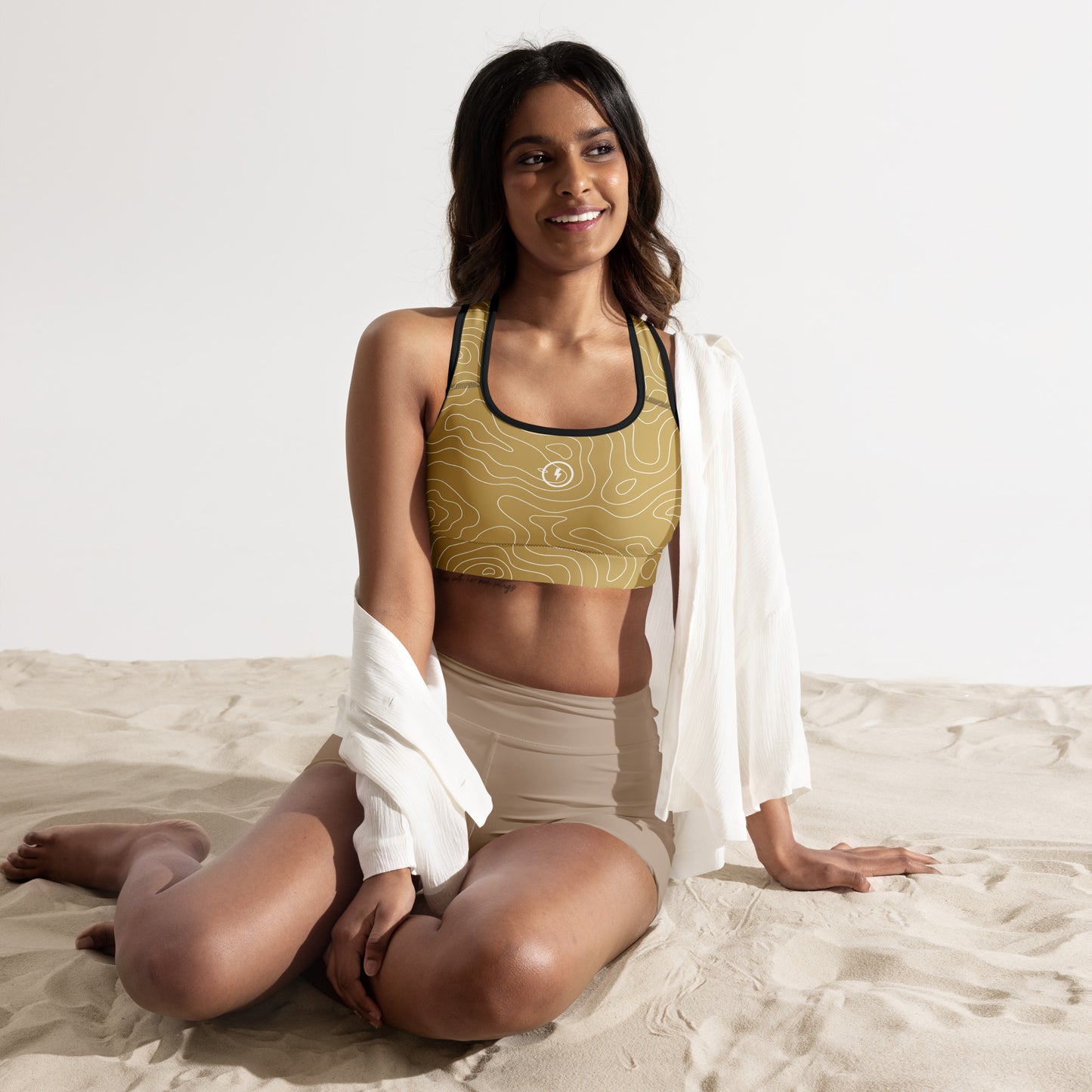 Gold Dust - Women's Padded Sports Bra