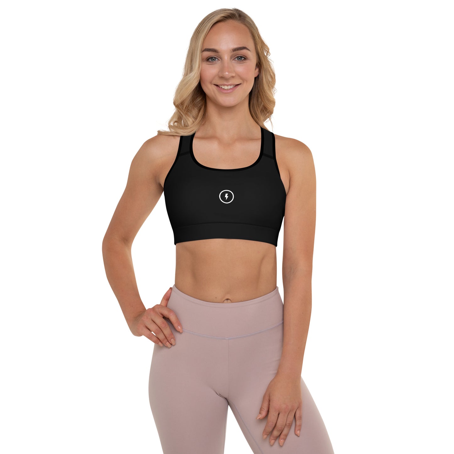 Icon Dark - Women's Padded Sports Bra