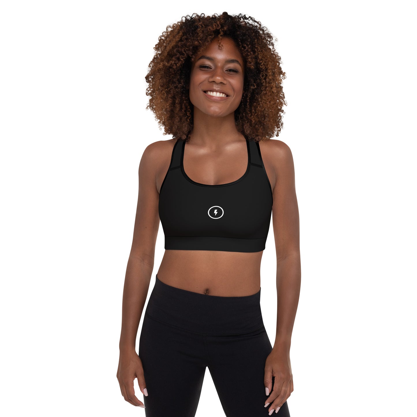 Icon Dark - Women's Padded Sports Bra