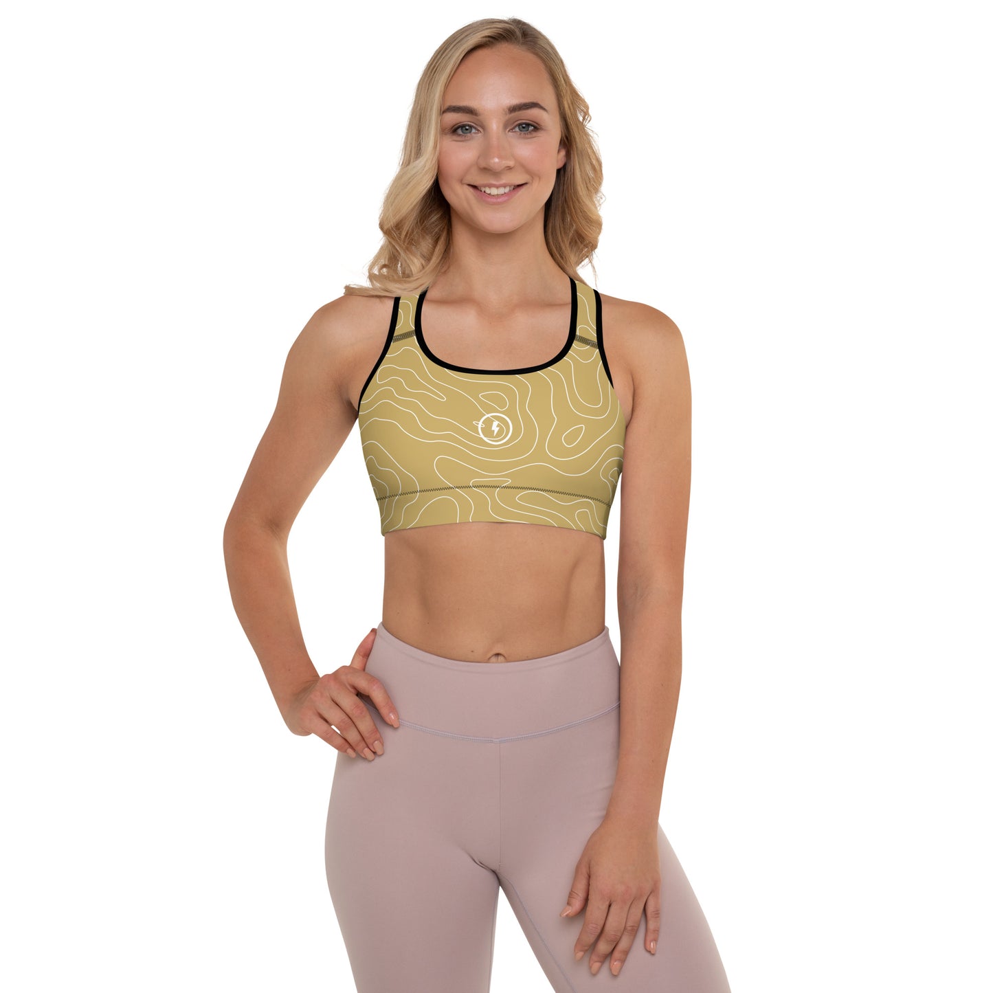 Gold Dust - Women's Padded Sports Bra