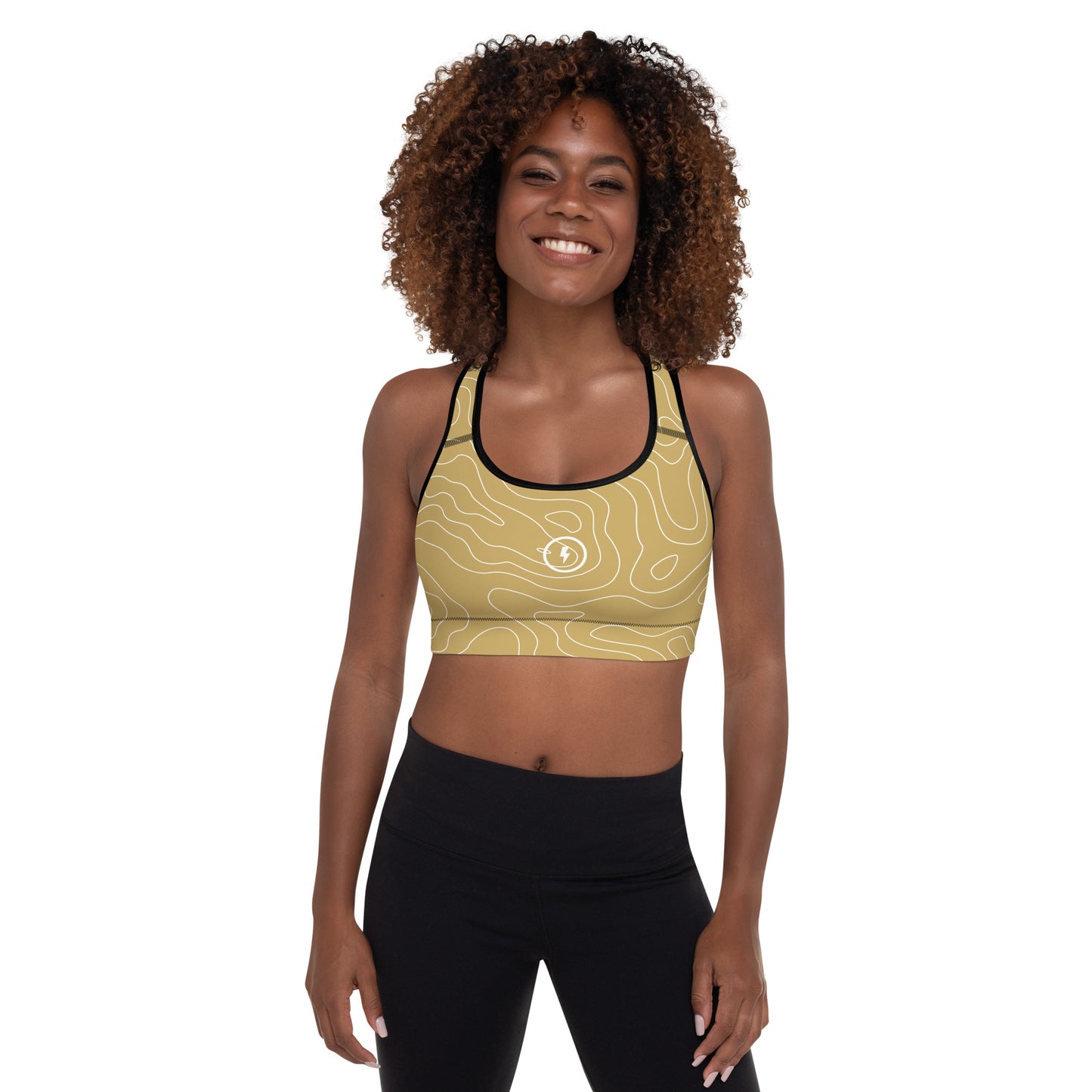 Gold Dust - Women's Padded Sports Bra