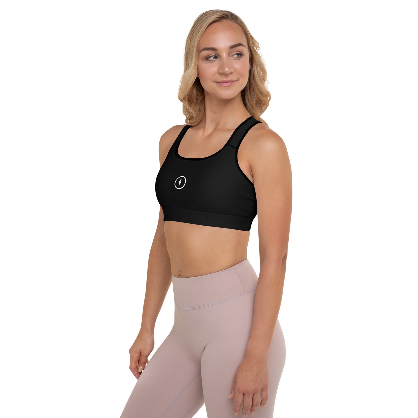 Icon Dark - Women's Padded Sports Bra