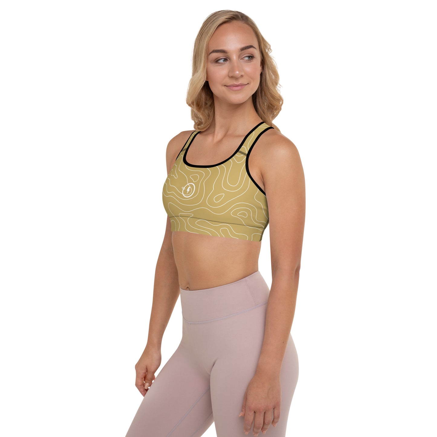 Gold Dust - Women's Padded Sports Bra