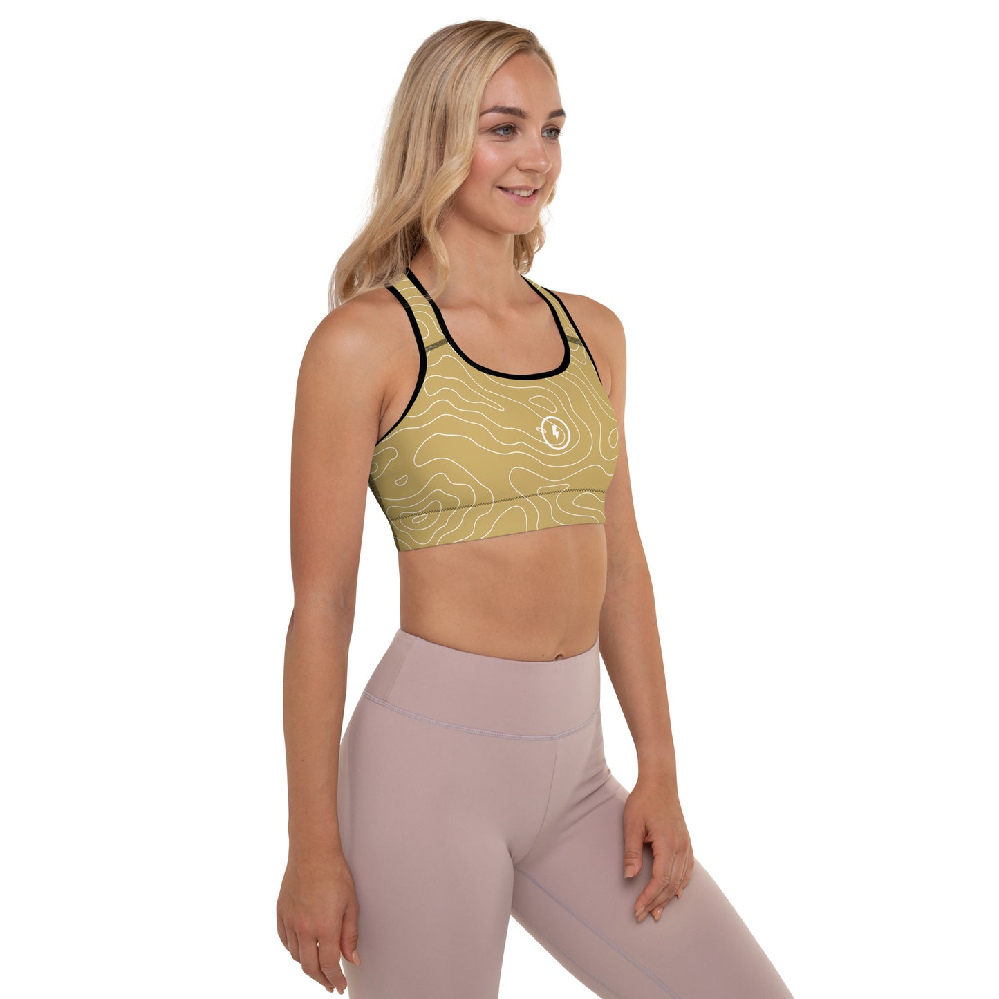 Gold Dust - Women's Padded Sports Bra