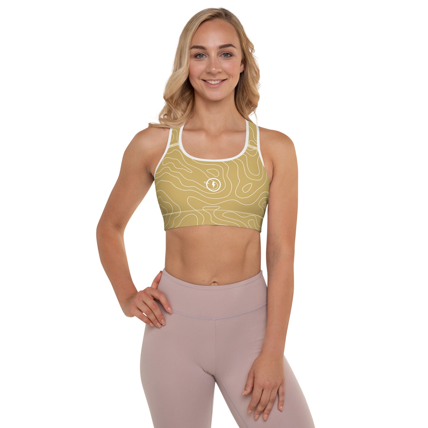 Gold Dust - Women's Padded Sports Bra