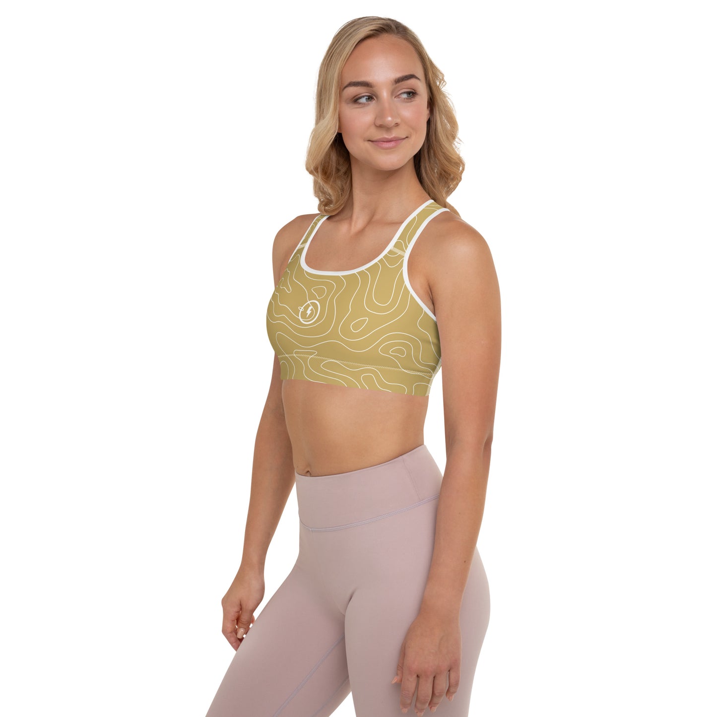 Gold Dust - Women's Padded Sports Bra