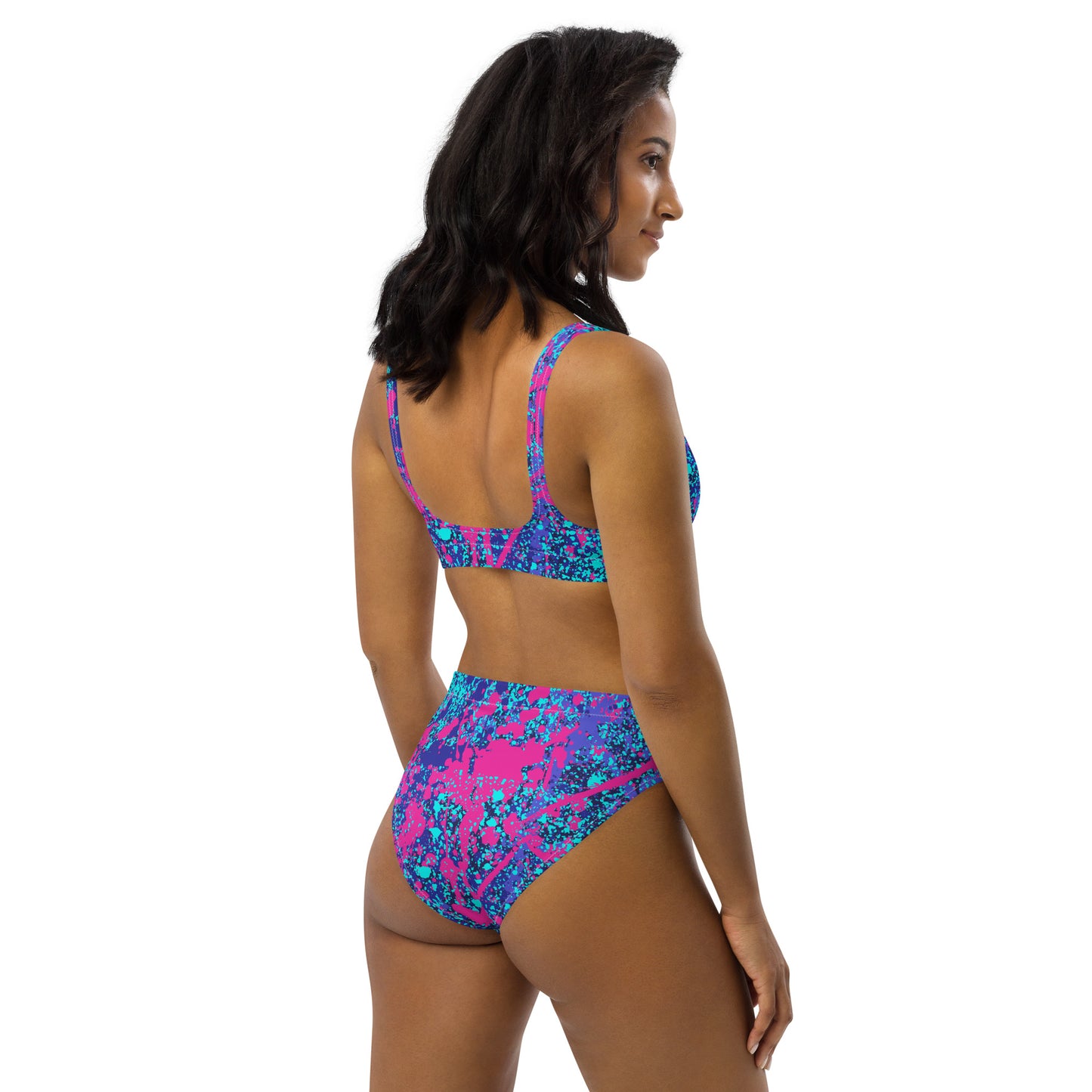 Splat - hHigh-waisted Bikini