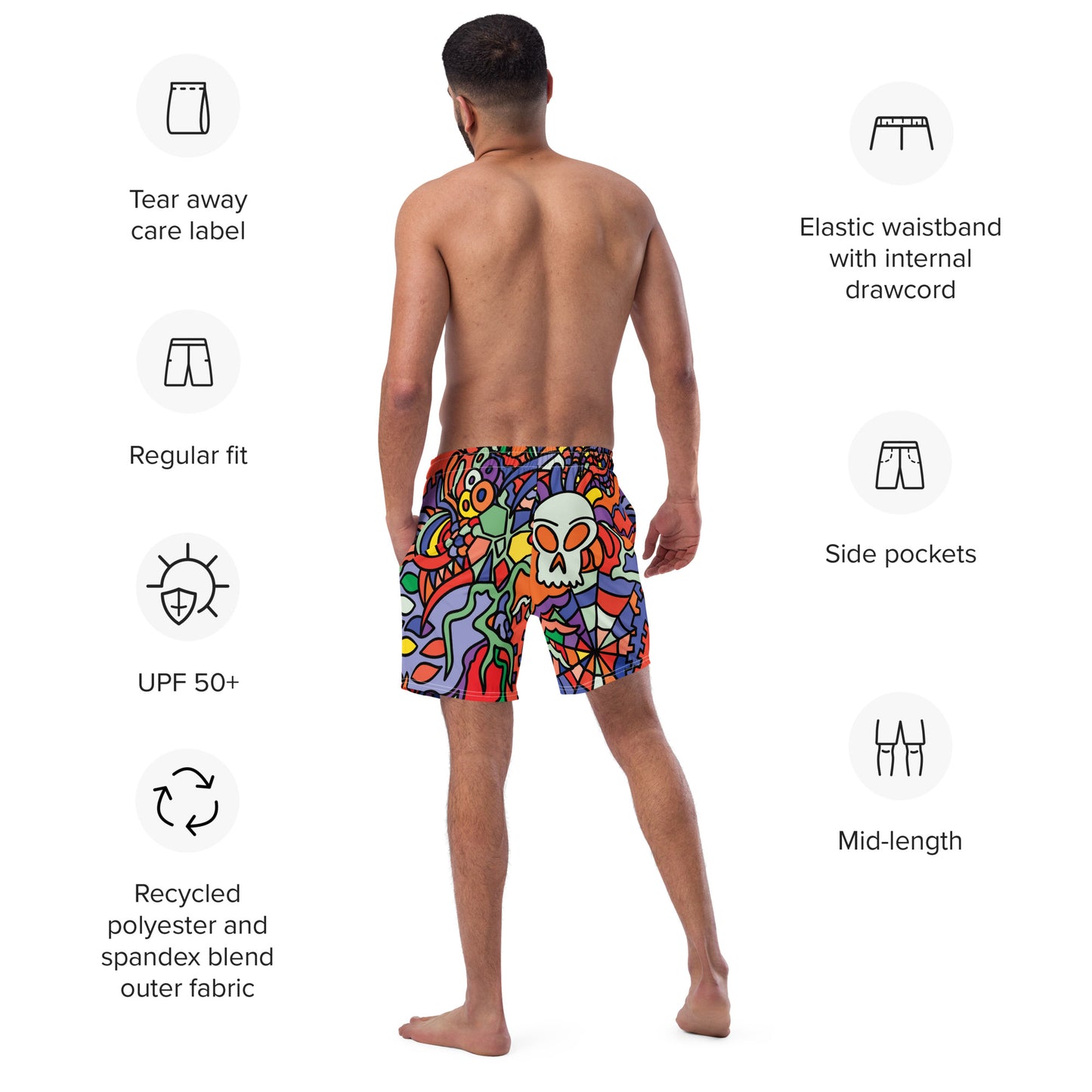 Spooks - Men's Swim Trunks