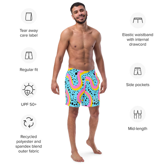 Retro - Men's Swim Trunks