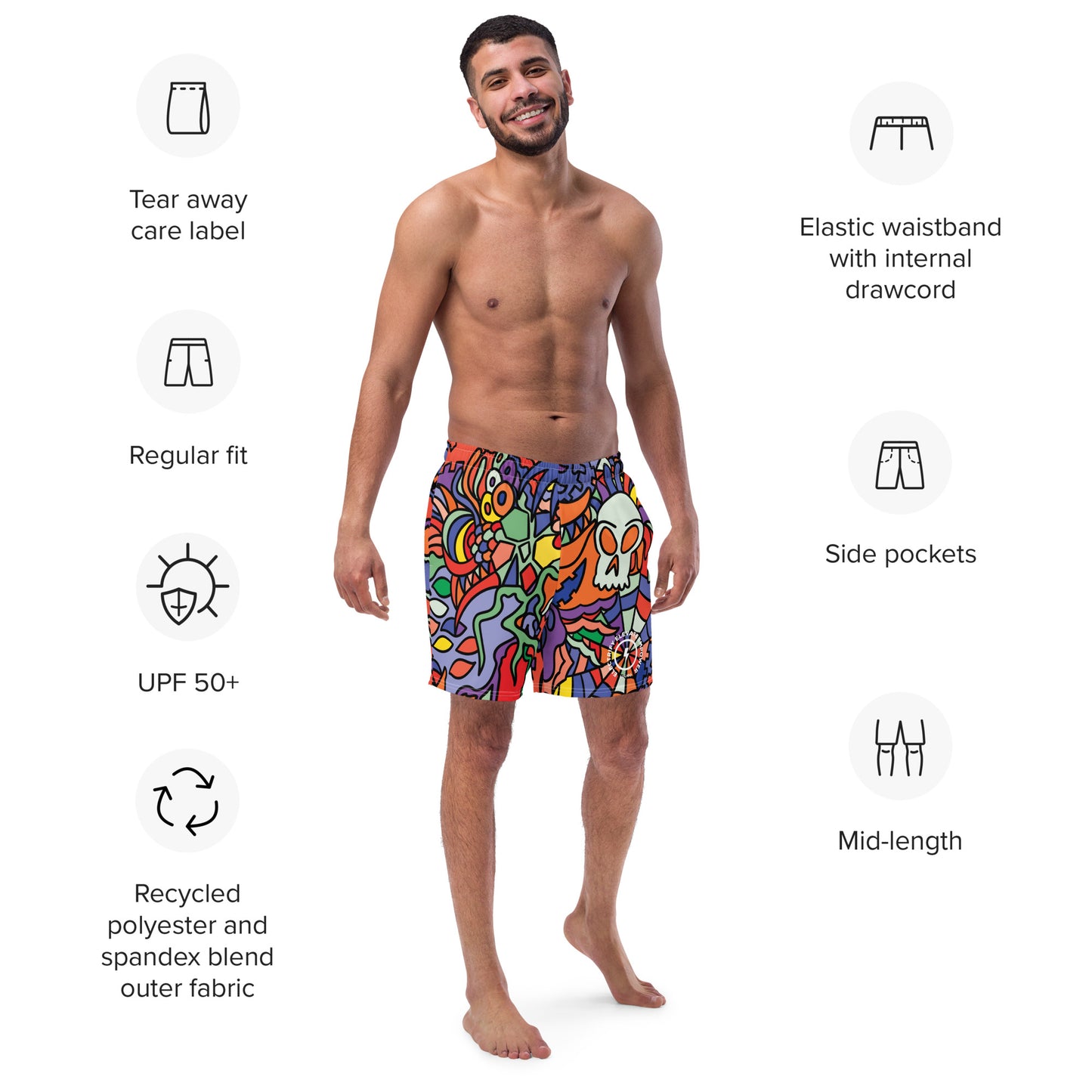 Spooks - Men's Swim Trunks