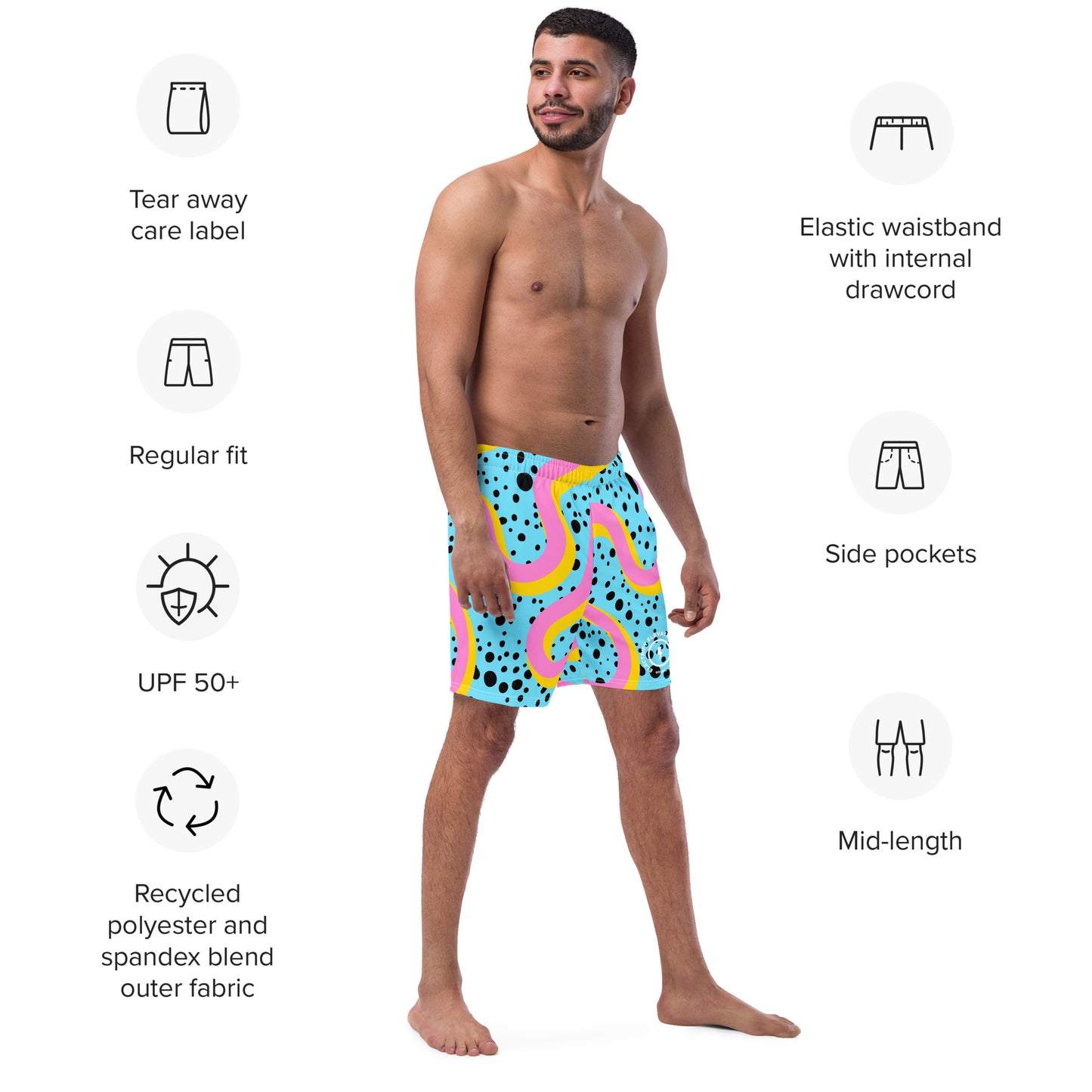 Retro - Men's Swim Trunks