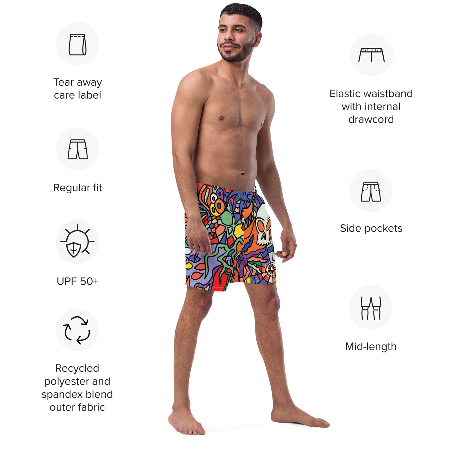 Spooks - Men's Swim Trunks