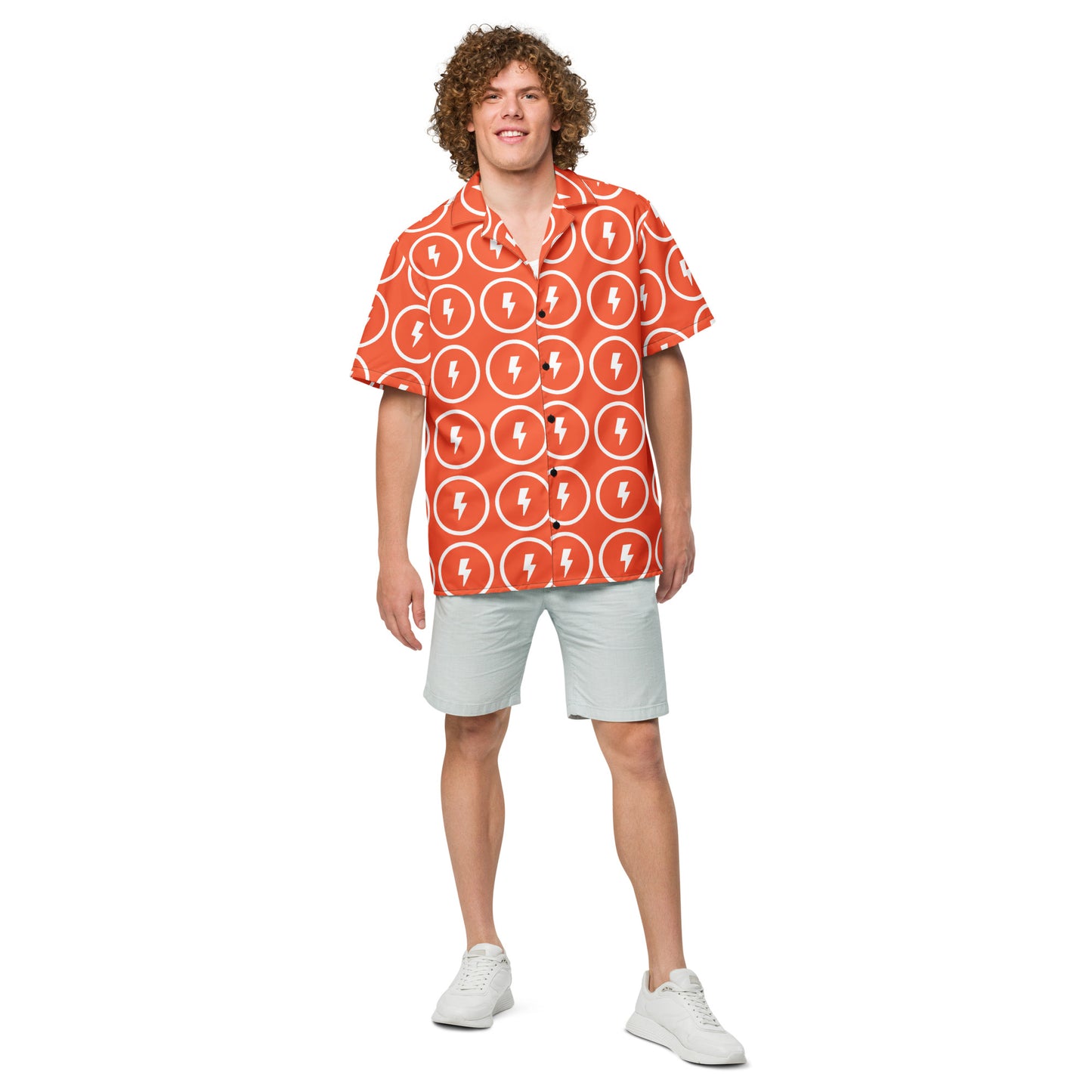 Pinnacle Orange - Button Down Shirt