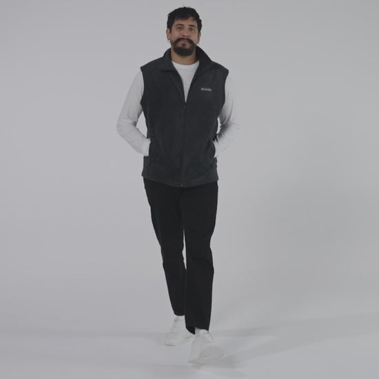 Men's Columbia Fleece Vest.mp4