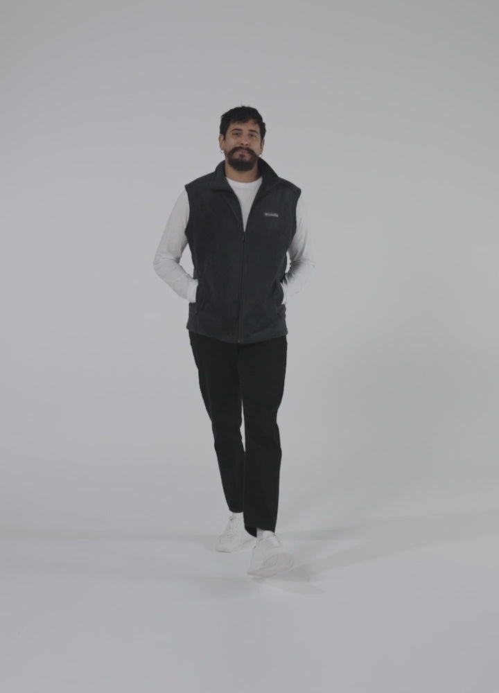 Men's Columbia Fleece Vest.mp4